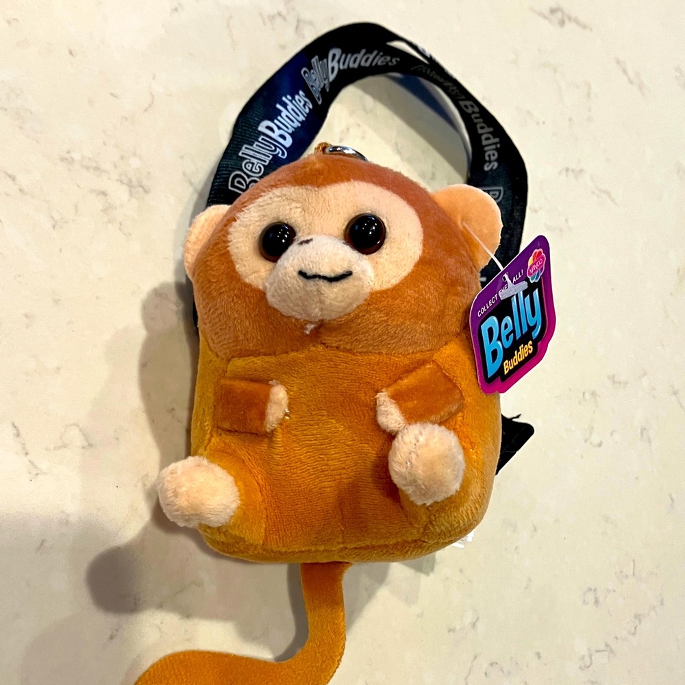 Brown Stuffed Monkey Toy